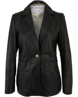 Oakwood Blazer - Schwarz