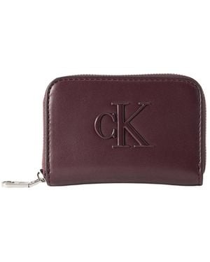 Calvin Klein Portemonnaie Bold - Lila