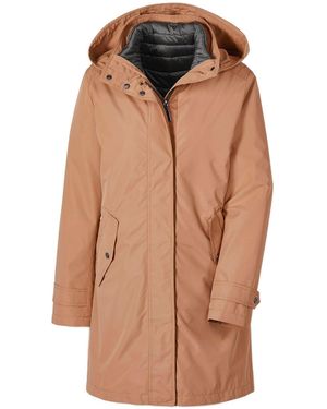 Goldner Funktionsjacke - Braun