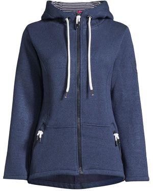 salzhaut Sweatjacke - Blau