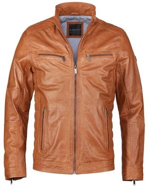 Bugatti Lederjacke Bufidelio - Braun