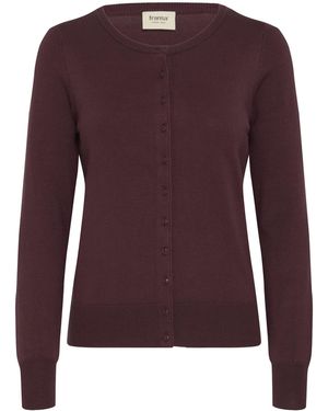 Fransa Strickjacke - Lila