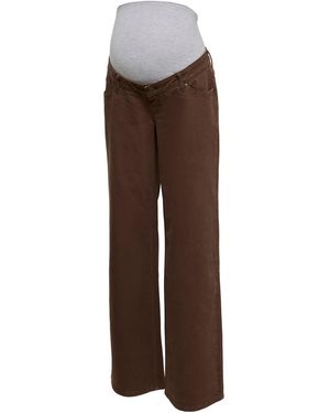 Mama.licious Jeans Mlmalaga - Braun