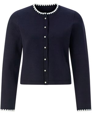 Rich & Royal Strickjacke - Blau