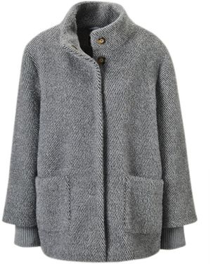 Goldner Jacke - Grau