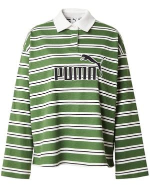 PUMA Poloshirt Essentials Elevated No.1 - Grün