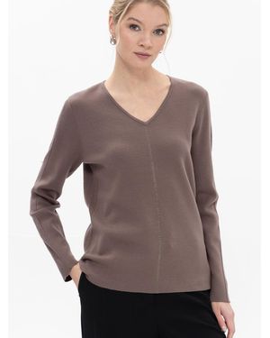 Passioni Pullover - Grau