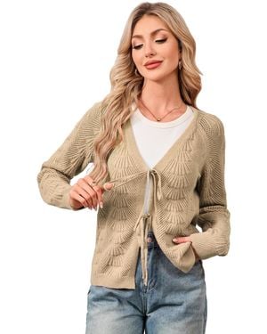 efashion Strickjacke - Natur
