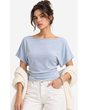 MixRay Bluse - Blau
