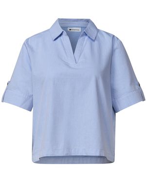 Street One Bluse - Blau