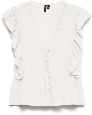 Vero Moda Blusentop Vmvido - Weiß