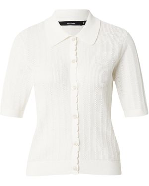 Vero Moda Strickjacke 'Vmluxlight' - Weiß