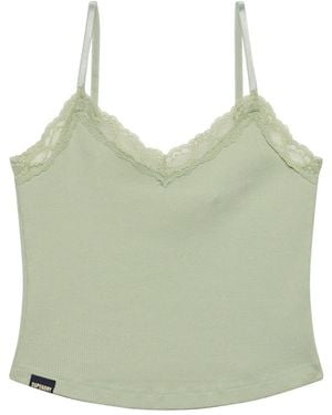 Superdry & Co Top Essential - Grün
