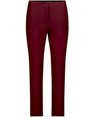 Betty Barclay Businesshose Slim Fit - Rot
