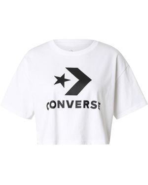 Converse T-Shirt 'Star Chevron' - Weiß