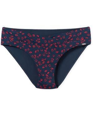 Schiesser Bikinihose Mix & Match Swim - Blau