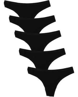MAXTED String Basic Max String Tanga 5Er Pack - Schwarz