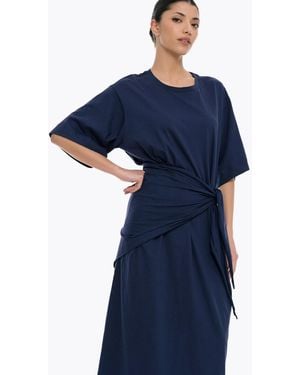 4TAILORS Kleid Connect Me - Blau
