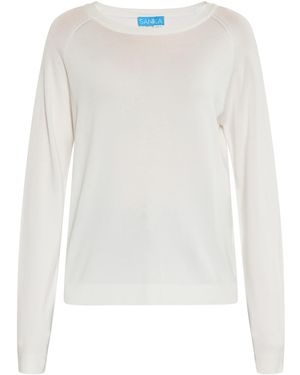 SANIKA Pullover - Weiß