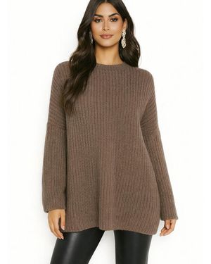 Worldclassca Oversizepullover Dicker - Braun