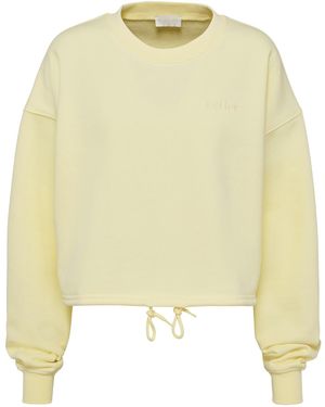 LeGer By Lena Gercke Sweatshirt 'Rosa' - Gelb