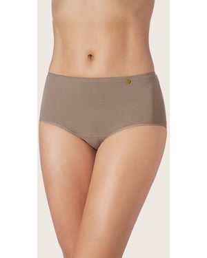 Zd - Zero Defects Panty Atenea High Waist Soy Fiber - Natur
