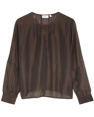 Comma, Bluse - Braun