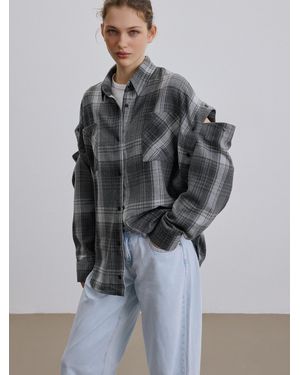 ESTRO Bluse 05124 - Grau