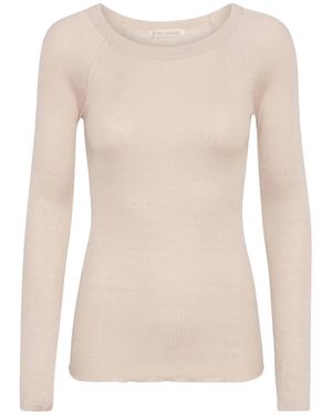 Seamless Basic Pullover - Natur