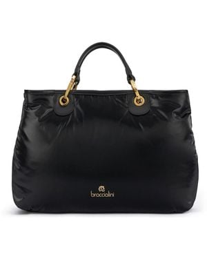 Braccialini Handtasche Beth Puffy - Schwarz