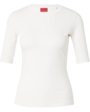 HUGO T-Shirt 'Darnelia' - Weiß