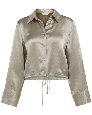 Yaya Bluse - Braun