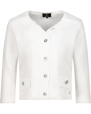 Monari Strickjacke - Weiß