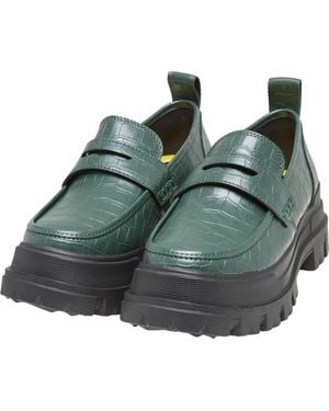 Buffalo Slipper Aspha - Grün