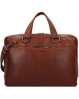 Plevier Aktentasche Vintage Bill - Braun