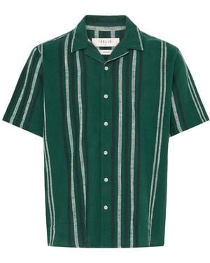 Solid Hemd Isai - Grün