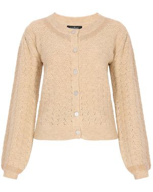 usha BLACK LABEL Strickjacke - Natur