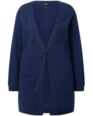 Ulla Popken Strickjacke - Blau