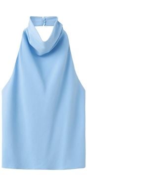 Mango Top Dalias - Blau