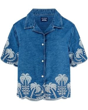 Guess Bluse Petra - Blau