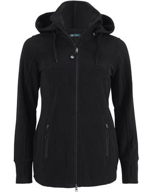 Polarino Fleecejacke - Schwarz