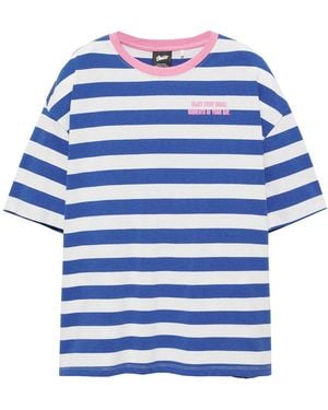 Pull&Bear T-Shirt Stwd - Blau