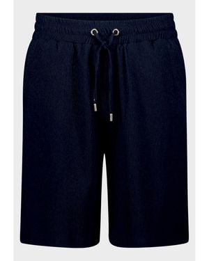 Betty Barclay Sommerhose Mit Elastischem Bund - Blau