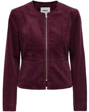 ONLY Übergangsjacke - Lila