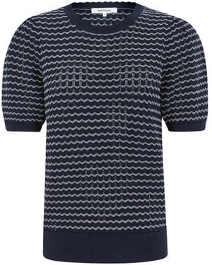 SOFT REBELS Sweater Srmayan - Blau