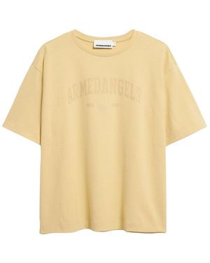 ARMEDANGELS T-Shirt Giannaa College - Weiß