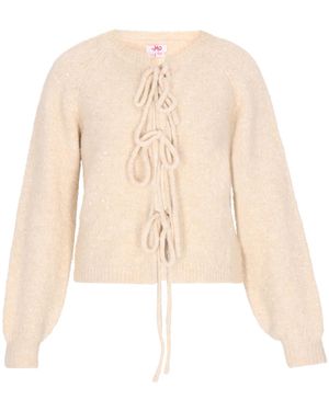 myMo Strickjacke - Natur