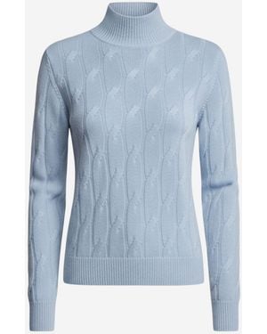 Il Lanificio Pullover - Blau
