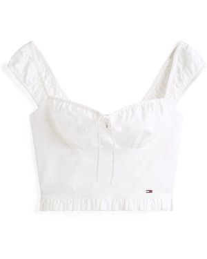 Tommy Hilfiger Blusentop - Weiß