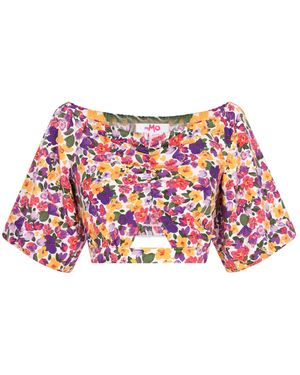 swirly Top Spring Summer - Rot